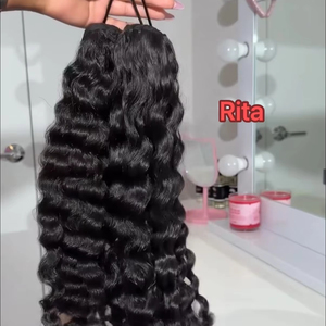 Paquete de Cabello Indio Virgen, Cabello Rizado Vietnamita Birmano con Cutícula Alineada, Cabello Camboyano con Ondas Sueltas, Paquetes de Cabello Rizado Indio Birmano - Product Image 1