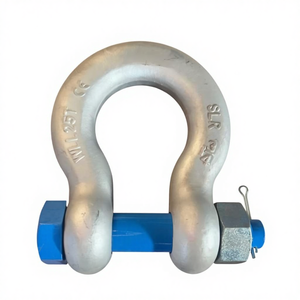 Grillete Doble Tipo D - Capacidad de Carga de 10 Toneladas, Bloqueo Manual, Acero al Carbono Tipo Arco con Conexión de Elevación con Tuerca Anti-Desprendimiento - Product Image 4