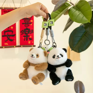 Llavero de Peluche con Forma de Panda, un Lindo Llavero de Peluche de Panda, un Regalo Ideal para el Hogar para Niños y Niñas - Product Image 2