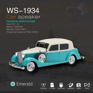 Altavoz Inalámbrico Ws-1934 con Forma <span class=keywords><strong>de</strong></span> Coche Retro, Reproductor <span class=keywords><strong>de</strong></span> Música Multifunción, Radio FM, Altavoz Portátil Vintage <span class=keywords><strong>de</strong></span> Alta Fidelidad, <span class=keywords><strong>Caixa</strong></span> <span class=keywords><strong>De</strong></span> Som - Product Image 5