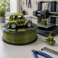 Filament plastique pour imprimante 3D NOST PETG Vert armée