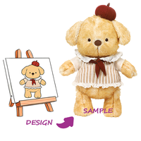 Peluche super douce personnalisée avec rembourrage en coton PP
