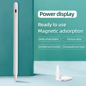 Tablet kopya kalemleri için AppleiPad hava 4 5 Pro palmiye reddi Tilt hassasiyet aktif dokunmatik ekran kalem 2