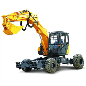 Excavadora de Ruedas Spider ET112 de 12 Toneladas con Motor Controlado por PLC - Product Image 1