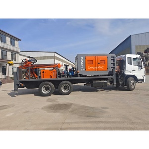 Foreuse de puits montée sur camion haute efficacité 260m, machine de forage portable 200m pour l'irrigation agricole - Product Image 3