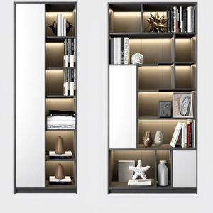 Estantería Modular Huide 003 de Pie con Puertas de Armario, Mueble de Almacenamiento Moderno y Minimalista para Sala de Estar - Product Image 4