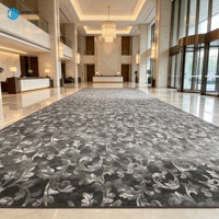 Tapis de sol imprimé 3D en polyester de haute qualité pour hall d'hôtel et salon, tapis imprimé à la machine