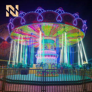 Nova Rides, Mejores Precios en Sillas Voladoras, Atracciones de Sillas Voladoras, Silla Voladora Giratoria Grande de 36 Asientos, Atracciones de Sillas Voladoras Motorizadas - Product Image 3