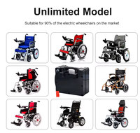 Batterie de fauteuil roulant électrique 24V 40Ah, pack de batteries lithium-ion 25.9V avec BMS 50A pour fauteuil roulant électrique et scooter de mobilité