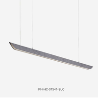 ECOJAS Long luminaire suspendu personnalisé Rectangles Lampes suspendues Led Lumière linéaire pour éclairage décoratif