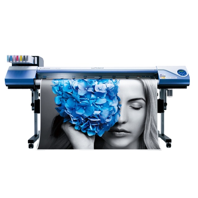 Roland VS640i Semi-Automatic Roll-to-Roll Inkjet Printer & Cutter Used with One New Dx7 Head 1 Year Warranty