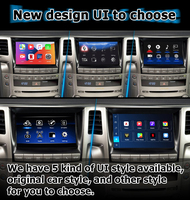 Boîtier Carplay Android 13 8+128 pour Lexus LX570, boîtier de navigation 2013-2015, interface vidéo par Lsailt