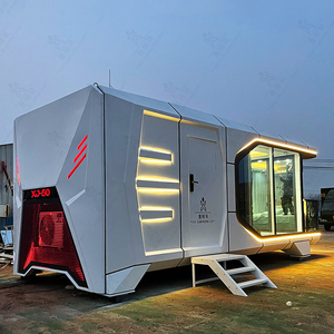 Роскошный современный экономичный передвижной капсульный отель полная ванная комната крошечный контейнерный домик с мебелью для курортов - Product Image 5