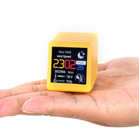 2024 nouvelle Station météo WiFi bureau intelligent horloge électronique petit TV numérique ornement roman et créatif décoration de la maison