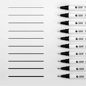 Black Pigment Liner Ink Marker Pen 0.05 0.1 0.2 0.3 0.4 0.5 0.6 0.8 Different Tip Sketching Marker Pen