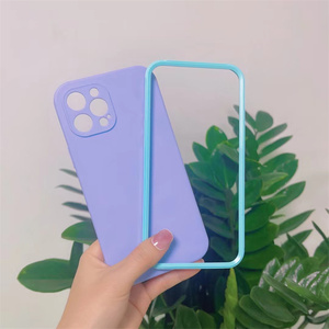 2 in 1 Full Protection Silicone <strong>Case</strong> for <strong>Redmi</strong> 9 Mobile Phone <strong>Case</strong> Liquid Silicone <strong>Case</strong> for Xiaomi Phone Covers - Product Image 4