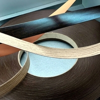 Bande de chant flexible en PVC/ABS écologique personnalisée, économique et en gros, pour usine de meubles en panneaux de particules