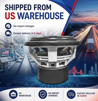 Subwoofer Mobil 12 Inch 3" BAVC 4OHMS X2 / 2OHMS X2 Speaker Daya Besar RMS 1500W Magnet Speaker Mobil Subwoofer