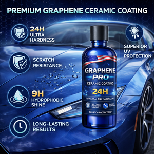 GRAPHONEX Graphene Pro Revestimiento Cerámico 24H de Grado Profesional Resistente a Arañazos (70ml) Función de Autocuración 60um de Grosor 10 Años de Duración - Product Image 2