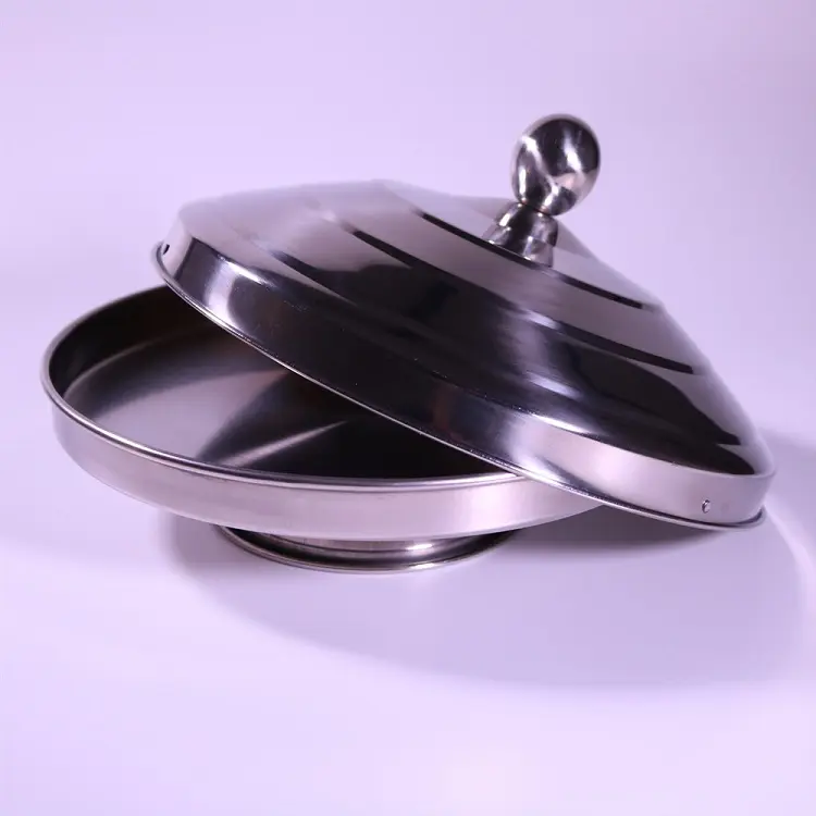 Stainless Steel Double Load Dove Appearing from Fire Pan Magic Tricks Magic Props Dove Pan