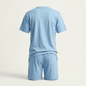 Nouvelle Collection 2026 : Ensemble T-shirt et Short Respirant pour Homme – Service OEM – 100% Coton – Ensembles Décontractés pour Homme en Promotion - Product Image 4