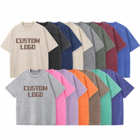 T-shirts amples et surdimensionnés pour hommes, 100 % coton, 230 grammes, avec logo personnalisé, style hip-hop, écologiques, respirants, pour un usage quotidien et un style urbain