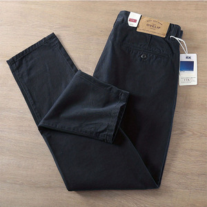 <span class=keywords><strong>Pantaloni</strong></span> <span class=keywords><strong>Chino</strong></span> da Uomo MAQVOB, Taglia EU/US, Logo Personalizzato, Lussuosi <span class=keywords><strong>Pantaloni</strong></span> da Ufficio, Business e Tempo Libero, Vestibilità <span class=keywords><strong>Slim</strong></span> in Cotone Twill - Product Image 3