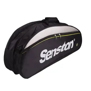 무료 샘플 방수 및 방진 테니스 배드민턴 6 라켓 가방 단일 어깨