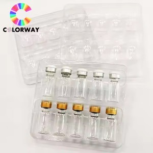 防水化粧品医薬品 2ml 3ml 5ml 10ml 20ml ペプチド減量注射バイアルボトル ホログラムラベルと箱 - Product Image 2