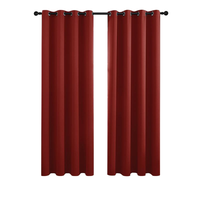 Rideaux occultants à œillets, isolants thermiques, bleu marine, anti-bruit, assombrissants, 100 % polyester, pour chambre à coucher, 46 x 72 pouces, 2 panneaux
