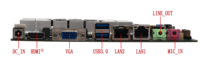 I5HGP Core I5-3317U RJ45 Lan DDR3 Maks 8GB 6 COM 6 USB2.0 2 USB3.0 MSATA LPT SIM VGA HD LVDS Mini ITX Anakart