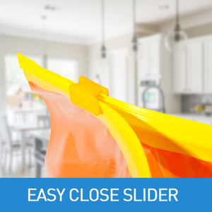 Tùy chỉnh nhựa không thấm nước đứng lên túi tái sử dụng dưới miếng vải hình tam giác dây kéo túi trượt cho du lịch bao bì - Product Image 3