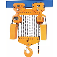 Palans à chaîne de haute qualité, capacité 10 tonnes, hauteur de levage 4 m, type à roulettes, quatre chaînes avec chariot