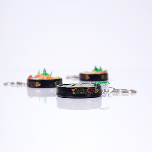 Nourriture réaliste en PVC, assiette de sushi japonaise, porte-clés alimentaire, modèle, jouet alimentaire, cadeau populaire aux marchés nocturnes - Product Image 2