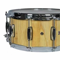 Classical Sanre Drum 14"X6.5 DF-AM14-OAK Percussion Instrument Adjustable Heavy Duty Oak Chamber