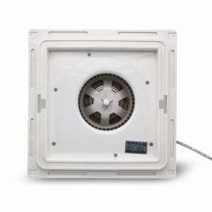 Ventilatore Centrifugo Quadrato per <span class=keywords><strong>Soffitto</strong></span>, Diffusore d'Aria in Lega di Alluminio con Pale Regolabili e Cuscinetti <span class=keywords><strong>a</strong></span> Sfera - Product Image 5