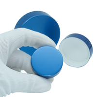 Couvercle bleu mat 58/400 de haute qualité avec bouchons à vis en aluminium pour bocaux