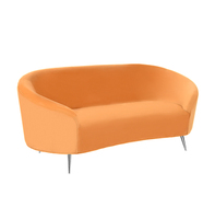 Causeuse canapé-lit moderne en velours doux OEM Canapé-lit de haute qualité pour le salon Tissu de luxe pour l'appartement