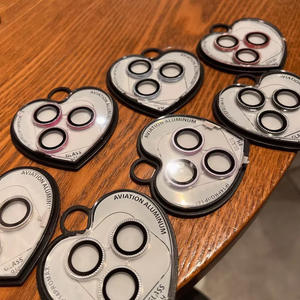 El <span class=keywords><strong>Mejor</strong></span> <span class=keywords><strong>Protector</strong></span> de Lente para <span class=keywords><strong>iPhone</strong></span> 17 con Anillos de Diamantes, de Vidrio Templado Desmontable, con Caja de Embalaje - Product Image 2