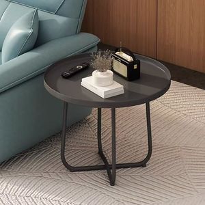 Meilleur support en métal en bois <span class=keywords><strong>chinois</strong></span> Salon Design moderne Petite table basse ronde pour le thé - Product Image 1