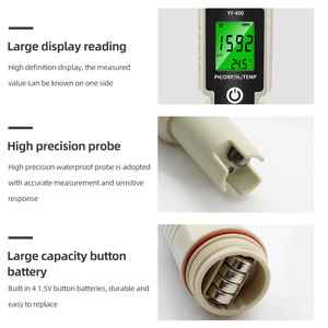 <span class=keywords><strong>PH</strong></span>/ORP/H2/TEM Концентрация ионов водорода 5 в 1, измеритель качества воды, цифровой измеритель <span class=keywords><strong>Ph</strong></span> воды с порошковой калибровкой <span class=keywords><strong>PH</strong></span> ORP - Product Image 3