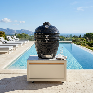 Parrilla Preensamblada con Gabinete de Almacenamiento para Patio, No Requiere Instalación, Perfecta para Reuniones y <span class=keywords><strong>Barbacoas</strong></span> <span class=keywords><strong>en</strong></span> el Patio Trasero - Product Image 3