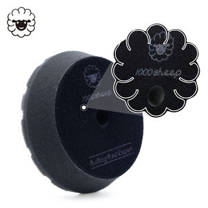 Grosir <span class=keywords><strong>3</strong></span> ''bantalan pemoles busa penyelesaian hitam Ultra lembut dapat disesuaikan bantalan Buffing detail mobil OEM untuk badan mobil mengkilap - Product Image 3