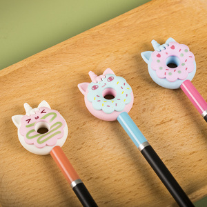 Mignon <span class=keywords><strong>Kawaii</strong></span> 3D Animal Chat TPR Gommes École Papeterie Cadeaux Crayon Gommes Top pour Crayons - Product Image 1