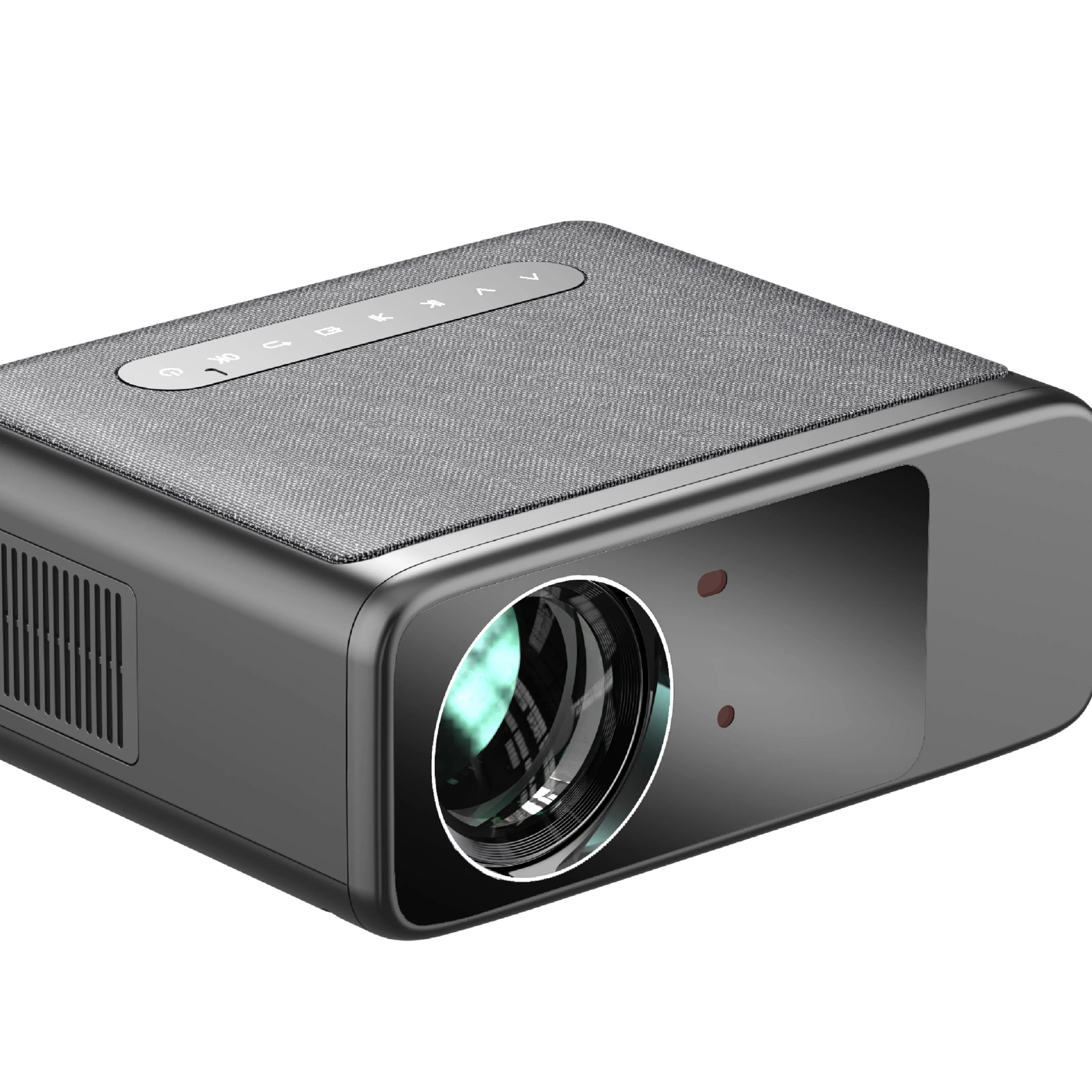 DHN K5 4K native Projektor unterstützung 350 Ansi Lumen Mini projektor Autofokus für Innenwand Full 1080P 3D HDMI