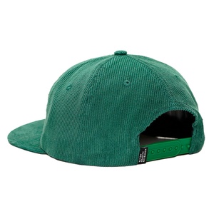 Gorras Snapback Personalizadas de 5 Paneles Sin Estructura con Logotipo Bordado, Gorras Verdes - Product Image 5