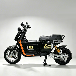 Motocicleta Eléctrica U2 Pro <span class=keywords><strong>de</strong></span> 3000W <span class=keywords><strong>de</strong></span> Alta Velocidad, Batería LiFePO4 <span class=keywords><strong>de</strong></span> 60V 70Ah Ultra Resistente al Frío, 90km/h, Neumáticos Anchos, para Rusia - Product Image 1