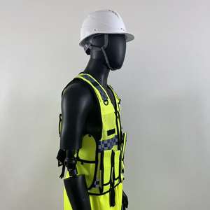 سترة عاكسة عالية الجودة مخصصة للعمل والقيادة وركوب الدراجات، سترة عاكسة للحركة المرورية الليلية - Product Image 3