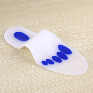 Kustom perawatan kesehatan silikon antiselip, Sol dalam Gel perawatan kaki olahraga <span class=keywords><strong>diabetes</strong></span> lembut penyerap guncangan pereda tekanan elastis - Product Image 2