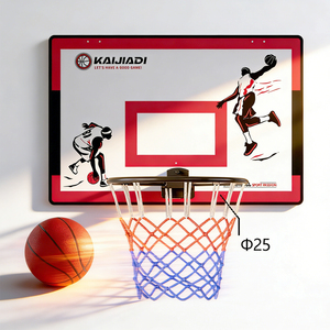 2025 Neuester <span class=keywords><strong>Mini</strong></span>-Basketballkorb - 25cm Kunststoffring mit 16cm Ball, Indoor-Basketballkorb Geeignet für Kinder von 4 bis 12 Jahren - Product Image 1